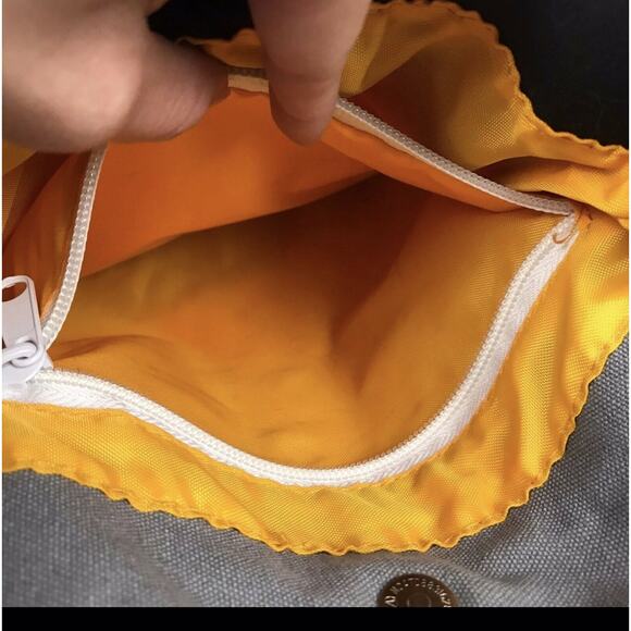 kavu rope crossbody purse colorblock Grey, Peach - Picture 5 of 6